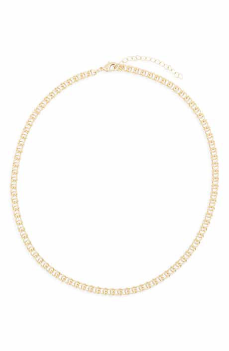 NORDSTROM RACK Interlock Link Chain Necklace