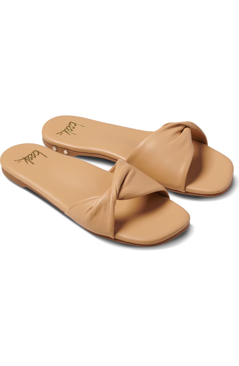 Beek Whipbird Slide Sandal, Main, color, Beach