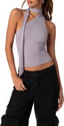 EDIKTED Melony Scarf Halter Top