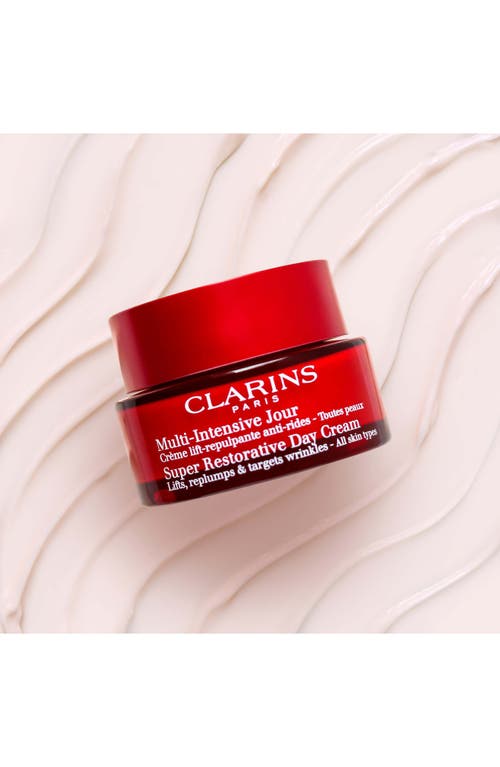 Clarins Super Restorative Luxury Set $366 Value In Transparent