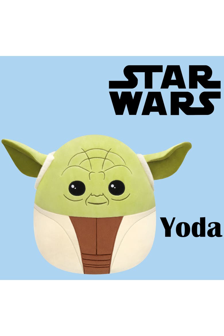 12 Inch Yoda Plush, Alternate, color, Multicolored