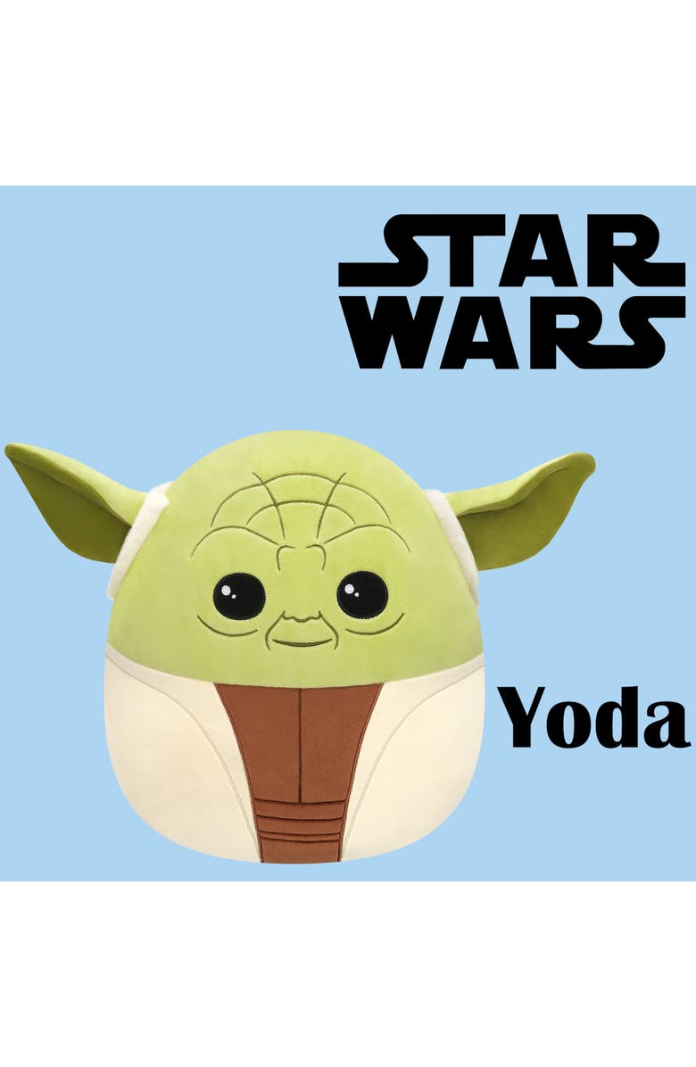 Disney 12 Inch Yoda Plush, Alternate, color, Multicolored