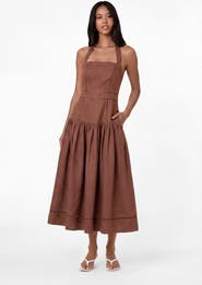NICHOLAS Vivianne Linen Dress