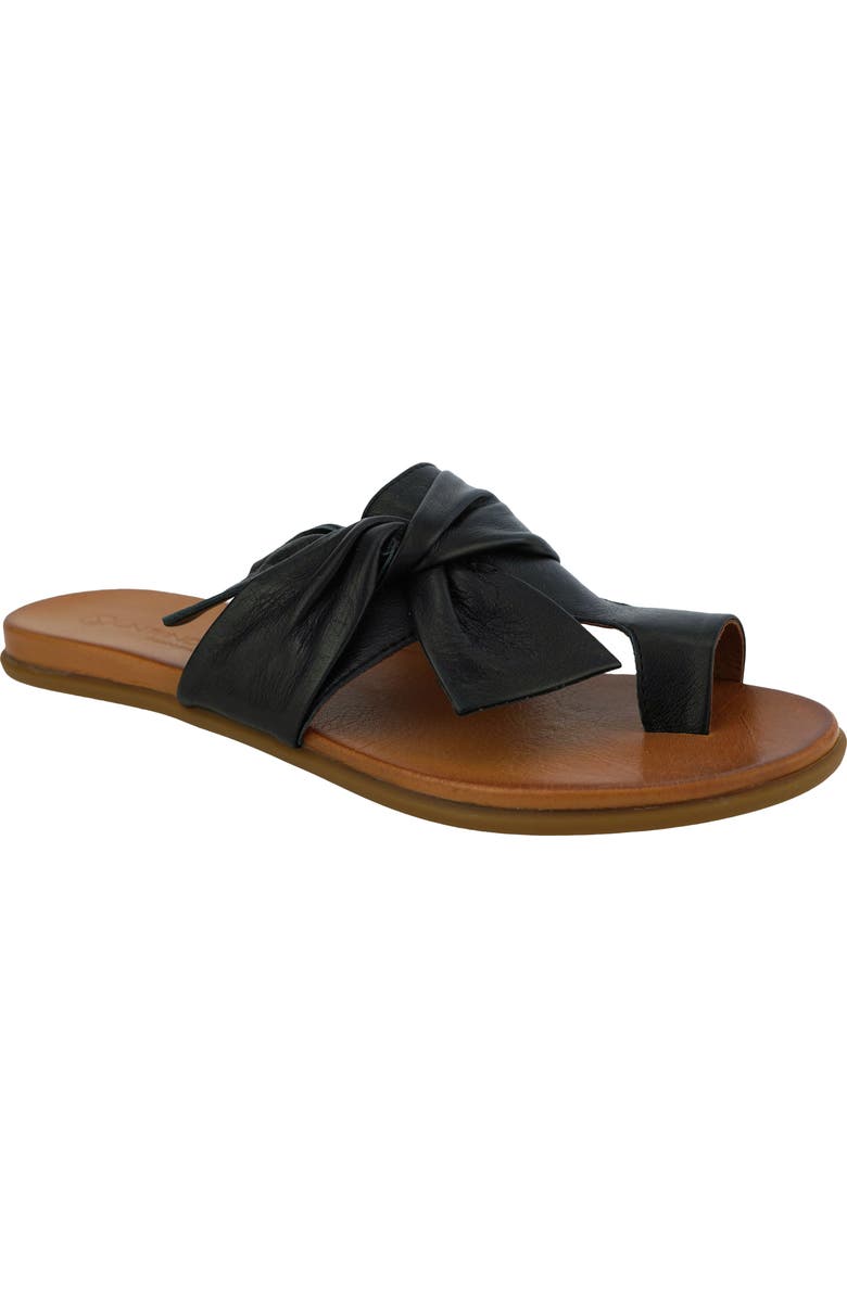 Unity in Diversity Leather Toe Loop Sandal, Main, color,