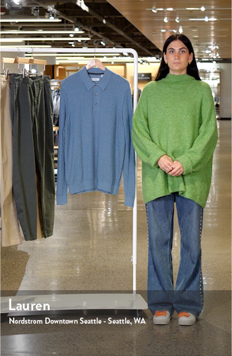 Capital Long Sleeve Polo Sweater, sales video thumbnail
