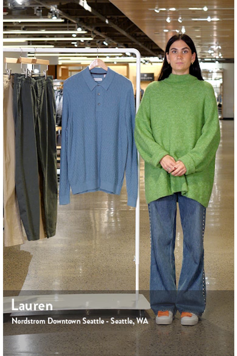 Capital Long Sleeve Polo Sweater video