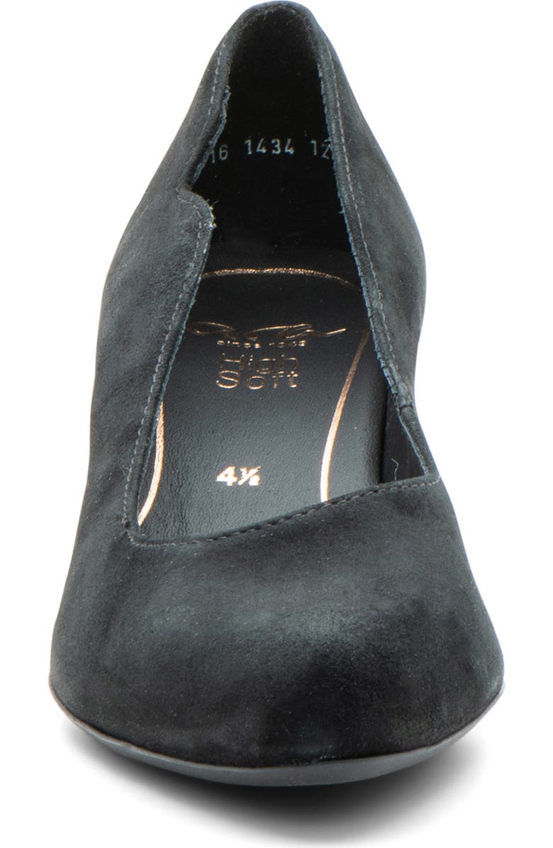 ara Kat Kitten Heel Pump, Alternate, color, Black