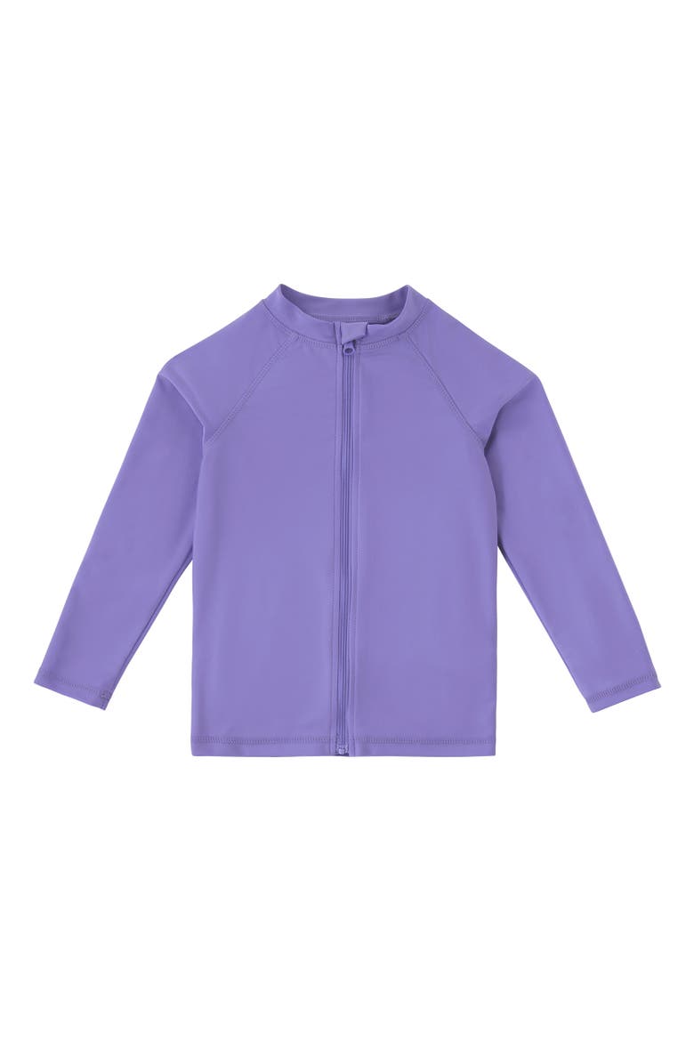 Full Zip Rashguard, Main, color, Periwinkle