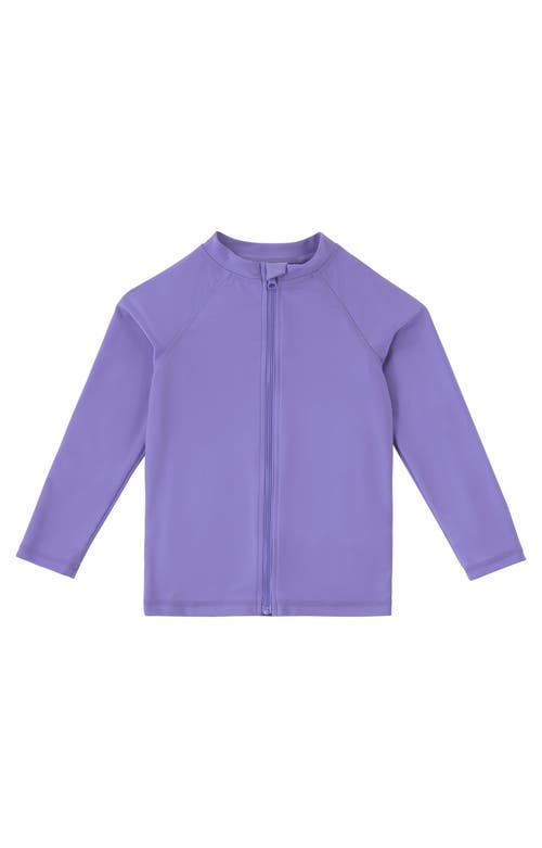 Uv Skinz Full Zip Rashguard In Purple