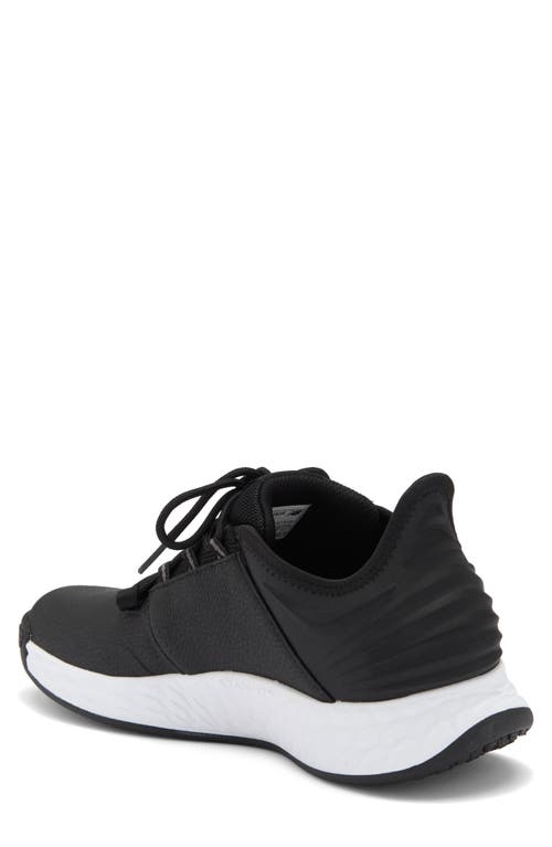 New Balance Golf Fresh Foam Roav Spikeless Golf Shoe In Black/grey