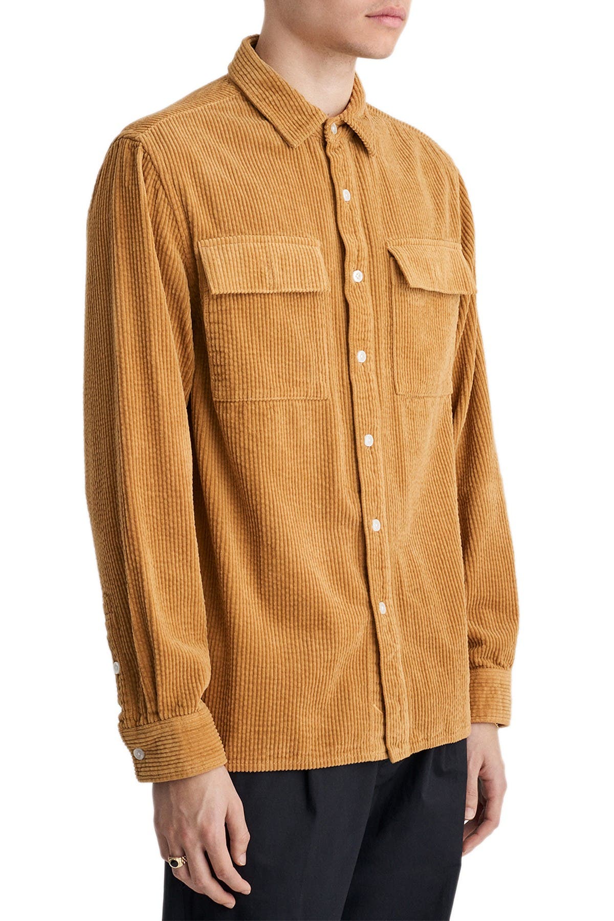 Saturdays NYC Magnus Heavy Cord Long Sleeve Shirt (Men) | Nordstromrack
