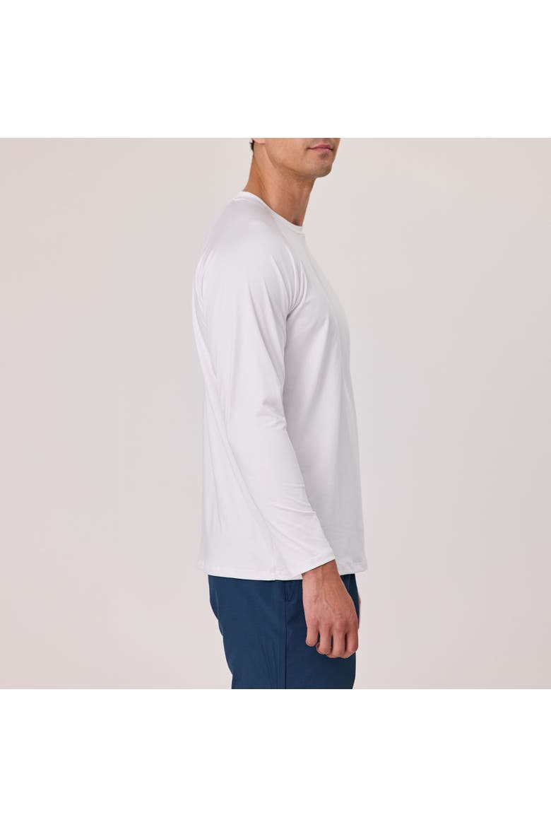 Men's Long Sleeve Outbound Tee, Alternate, color, Classic White