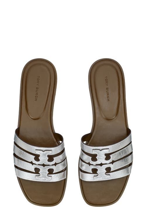 Tory Burch Ines Multistrap Sandal In Silver