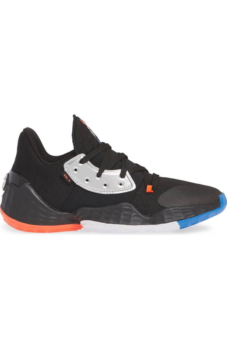 adidas Harden Vol. 4 Basketball Shoe, Alternate, color,
