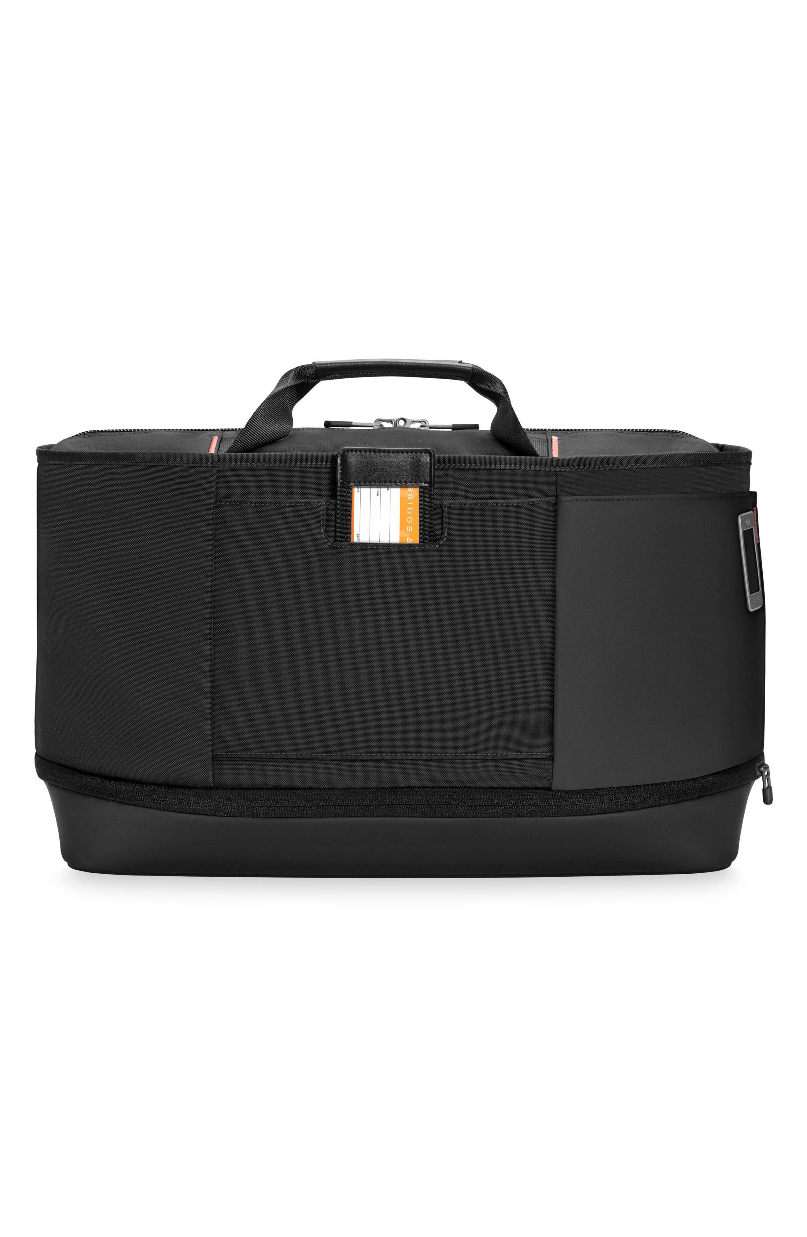 Briggs & Riley ZDX Expandable Overnighter, Alternate, color, Black