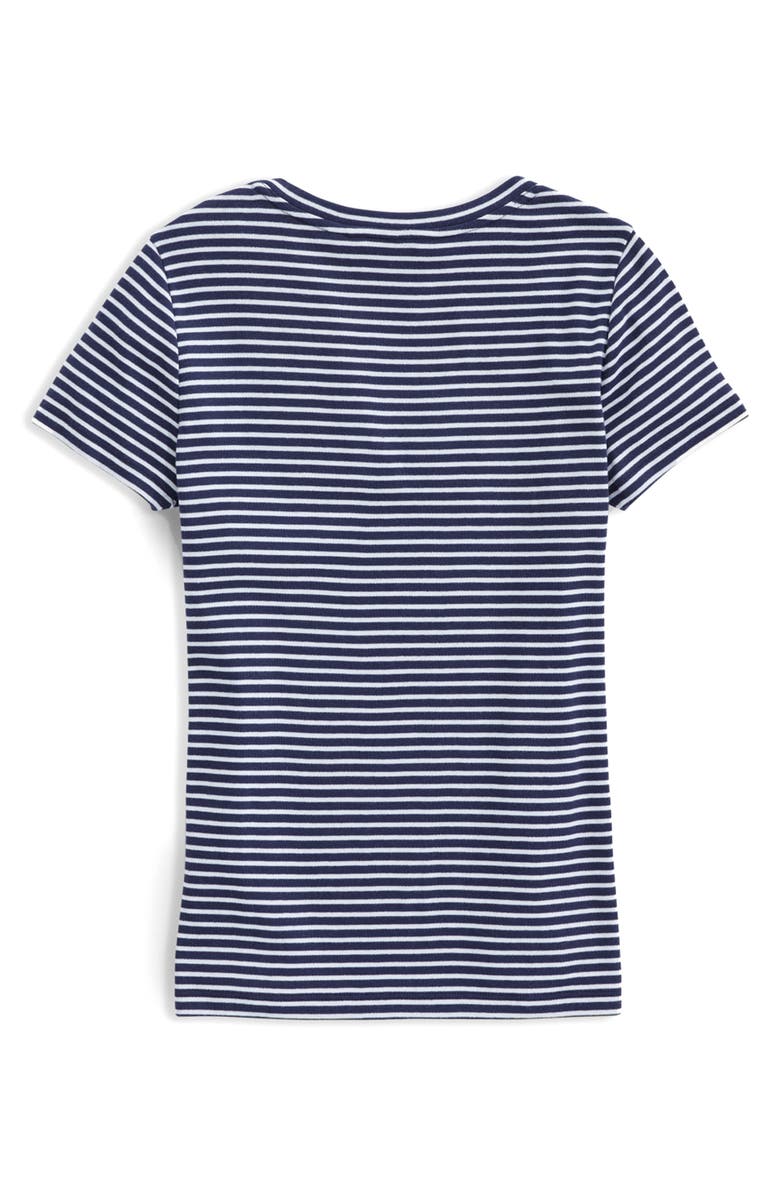 vineyard vines Simple Stripe V-Neck T-Shirt, Alternate, color, 