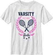 Barbie Boys' Varsity Established 1959 Graphic Short Sleeve T-Shirt