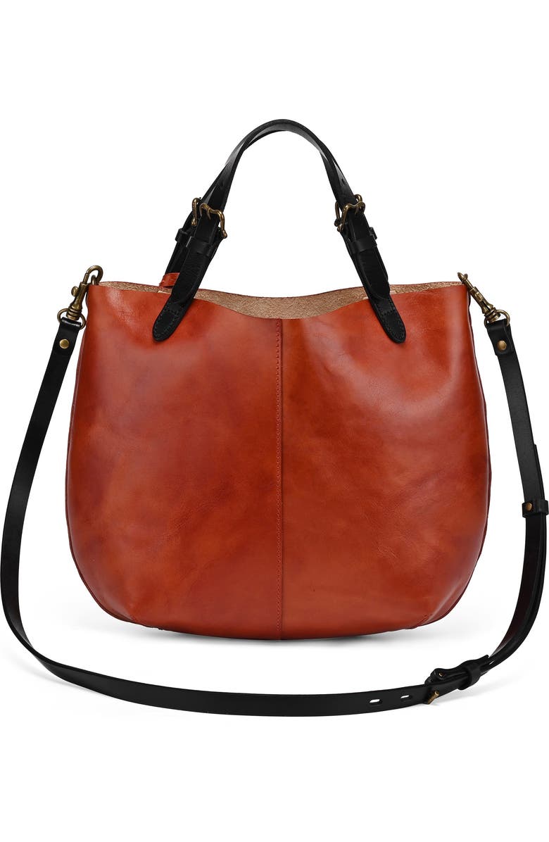 OLD TREND Dip Dye Leather Mini Tote, Alternate, color,