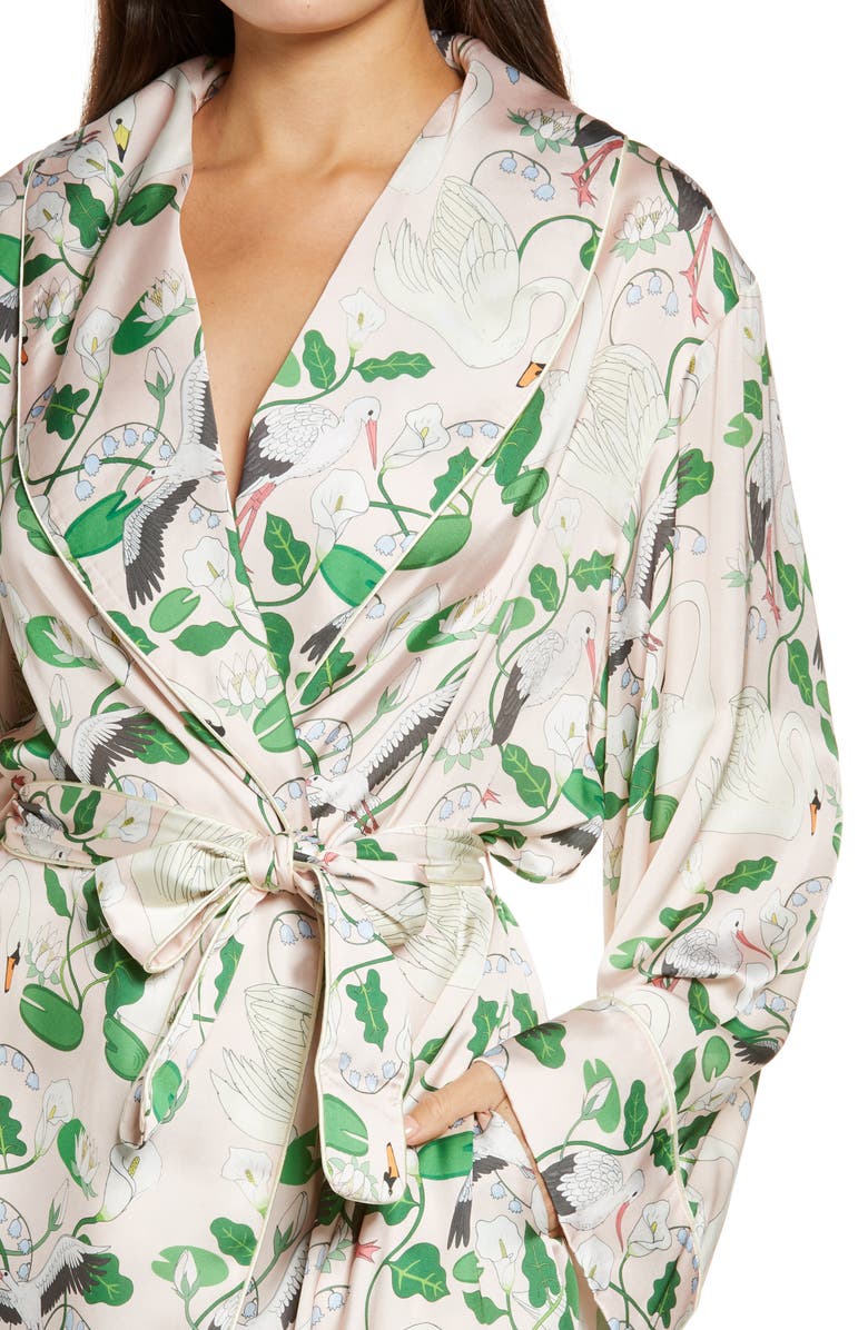 Karen Mabon Botanical Garden Wrap Robe, Alternate, color,