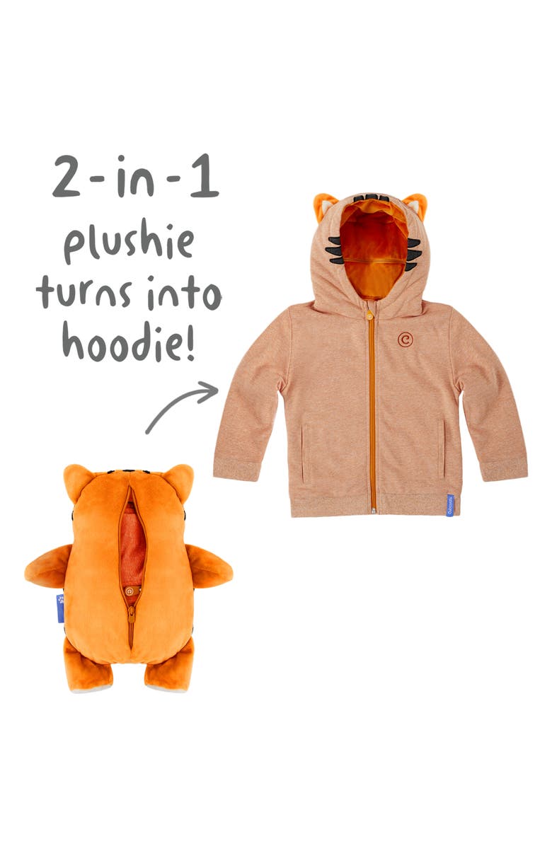 Cubcoats Tomo 2-in-1 Stuffed Animal Hoodie, Alternate, color, 