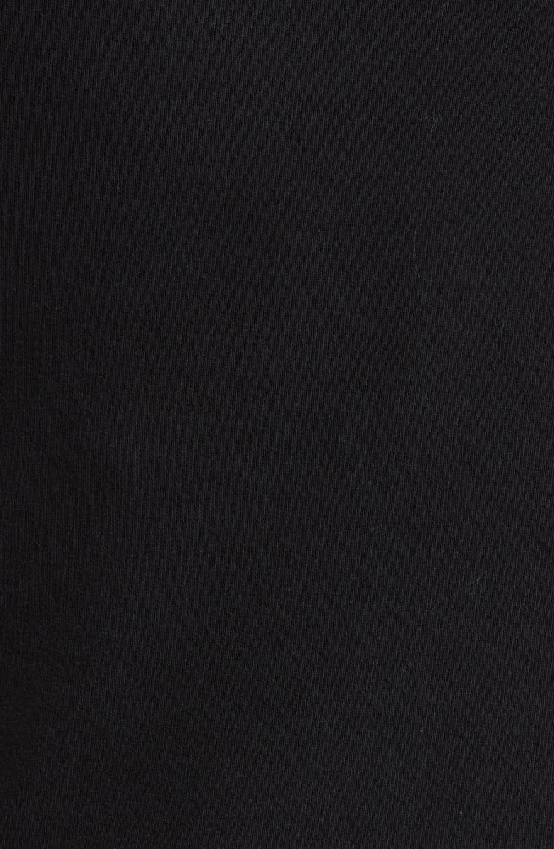 Caslon<sup>®</sup> Scoop Neck Rib Cotton Tank, Alternate, color, Black