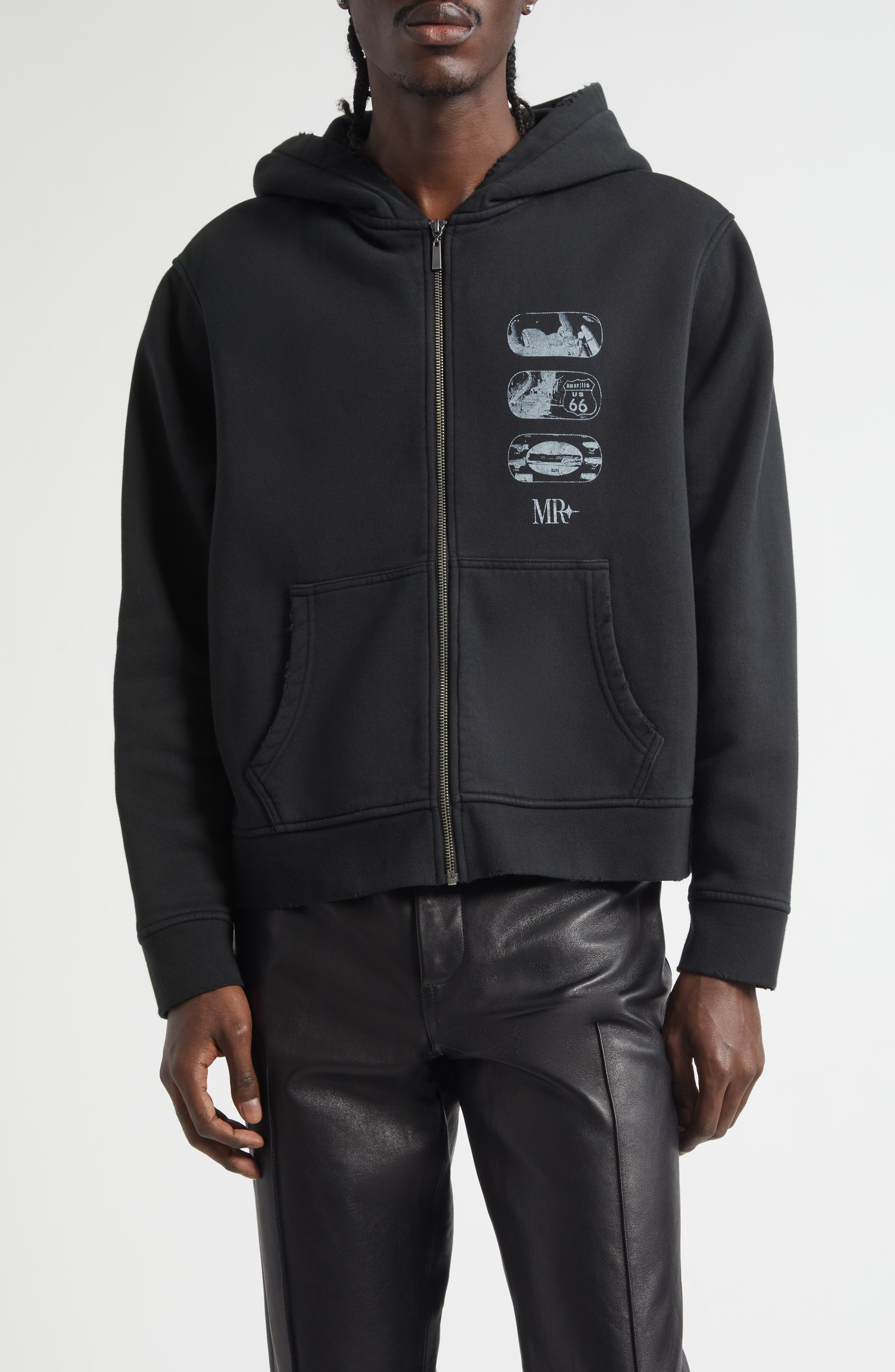 selected DISTRESSED BLACK