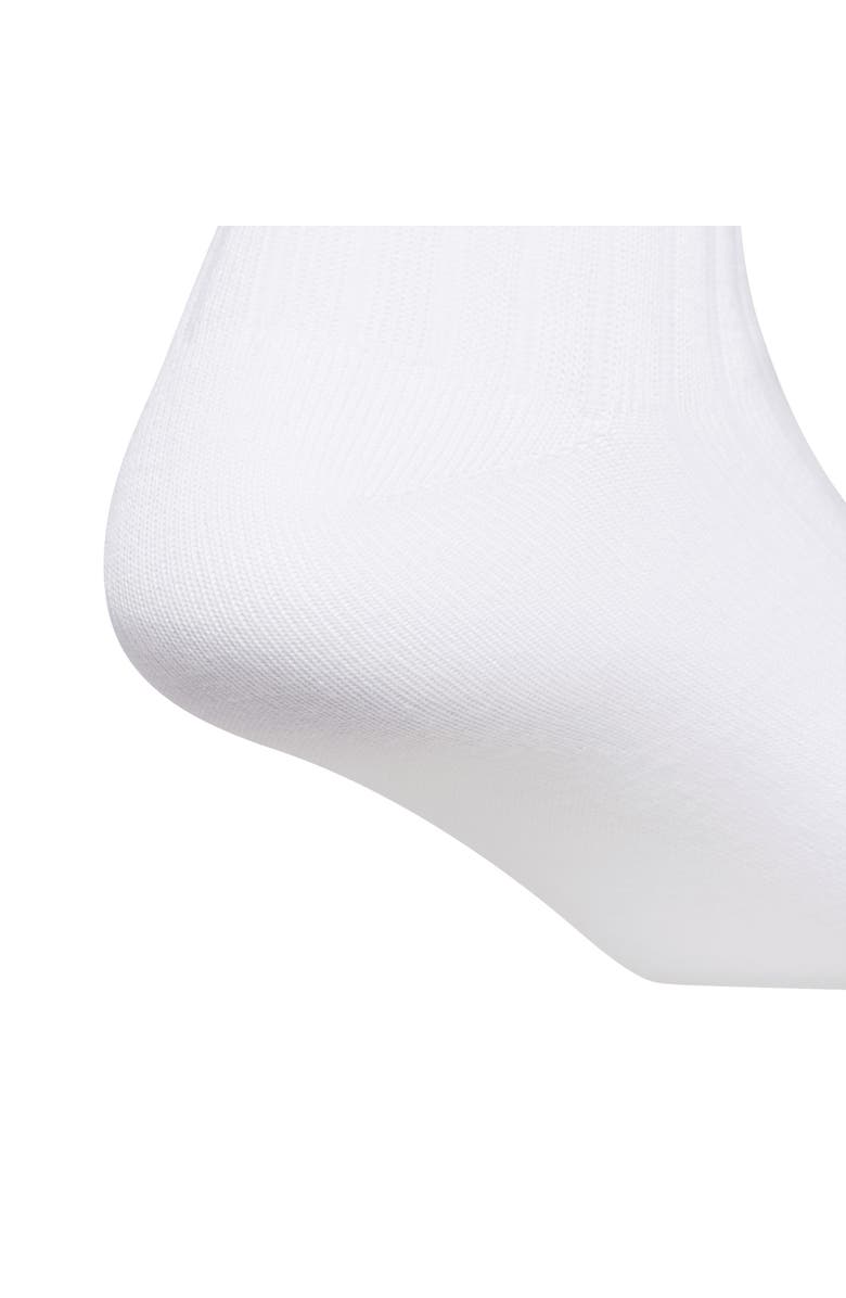 adidas Gender Inclusive Originals 2-Pack Crew Socks, Alternate, color, White/ Clear Grey