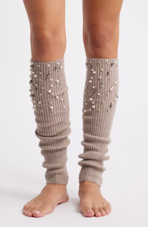 Blake Embellished Leg Warmers