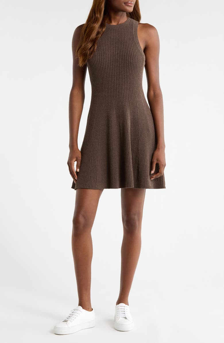UGG<sup>®</sup> Adela Rib Knit Minidress, Main, color, 