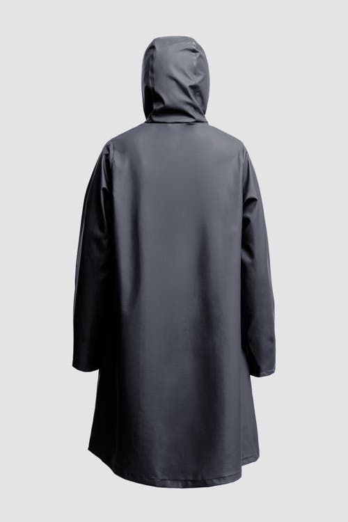 Stutterheim Mosebacke Lightweight Raincoat In Blue