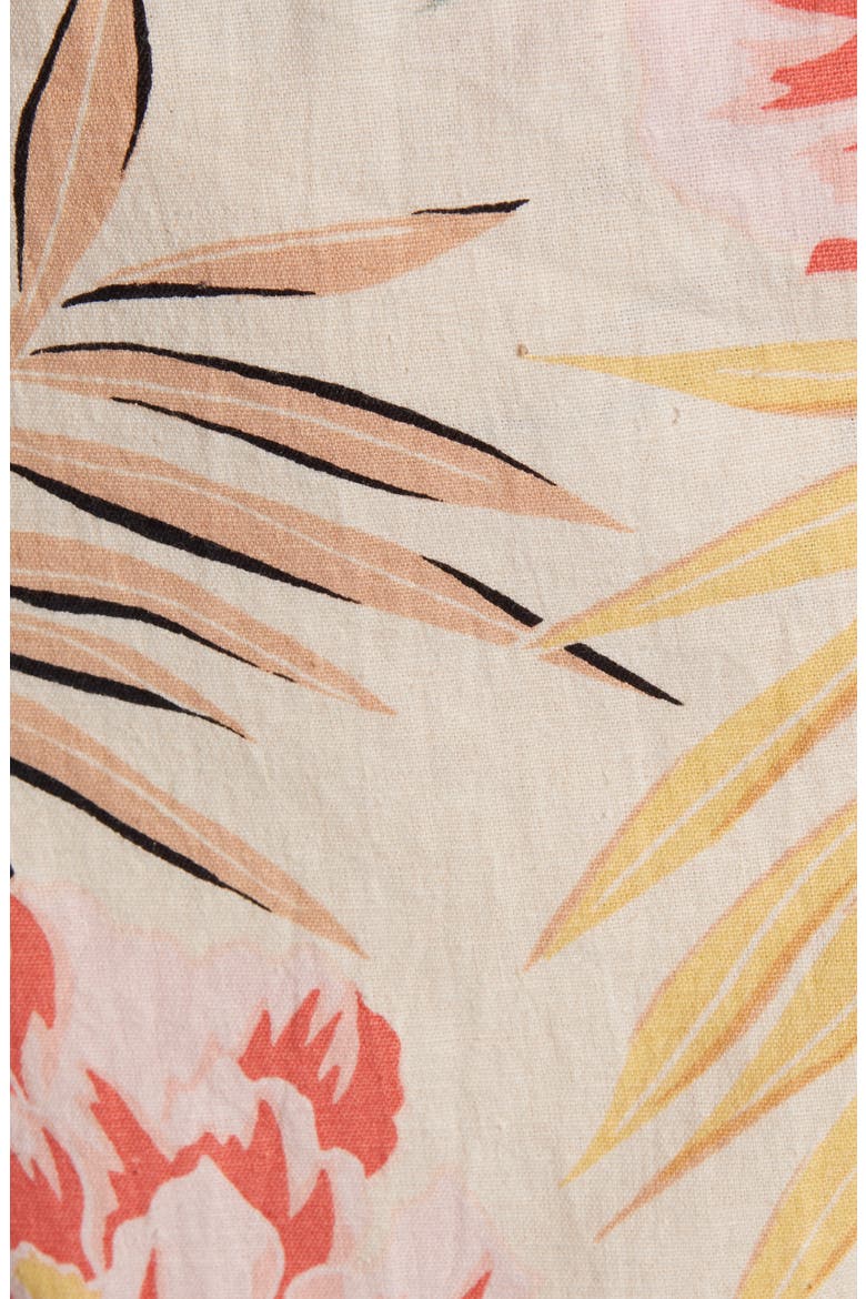 Island Hopper Tropical Sundress, Alternate, color, WHISPER