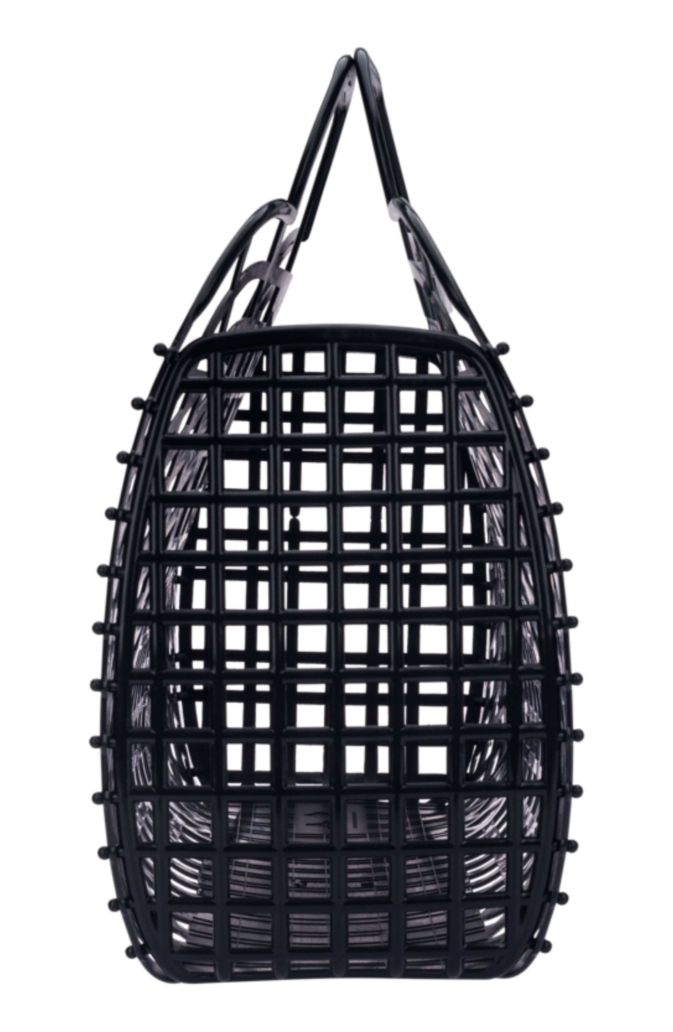 Melissa Refraction II Bag, Alternate, color, Black/ Black