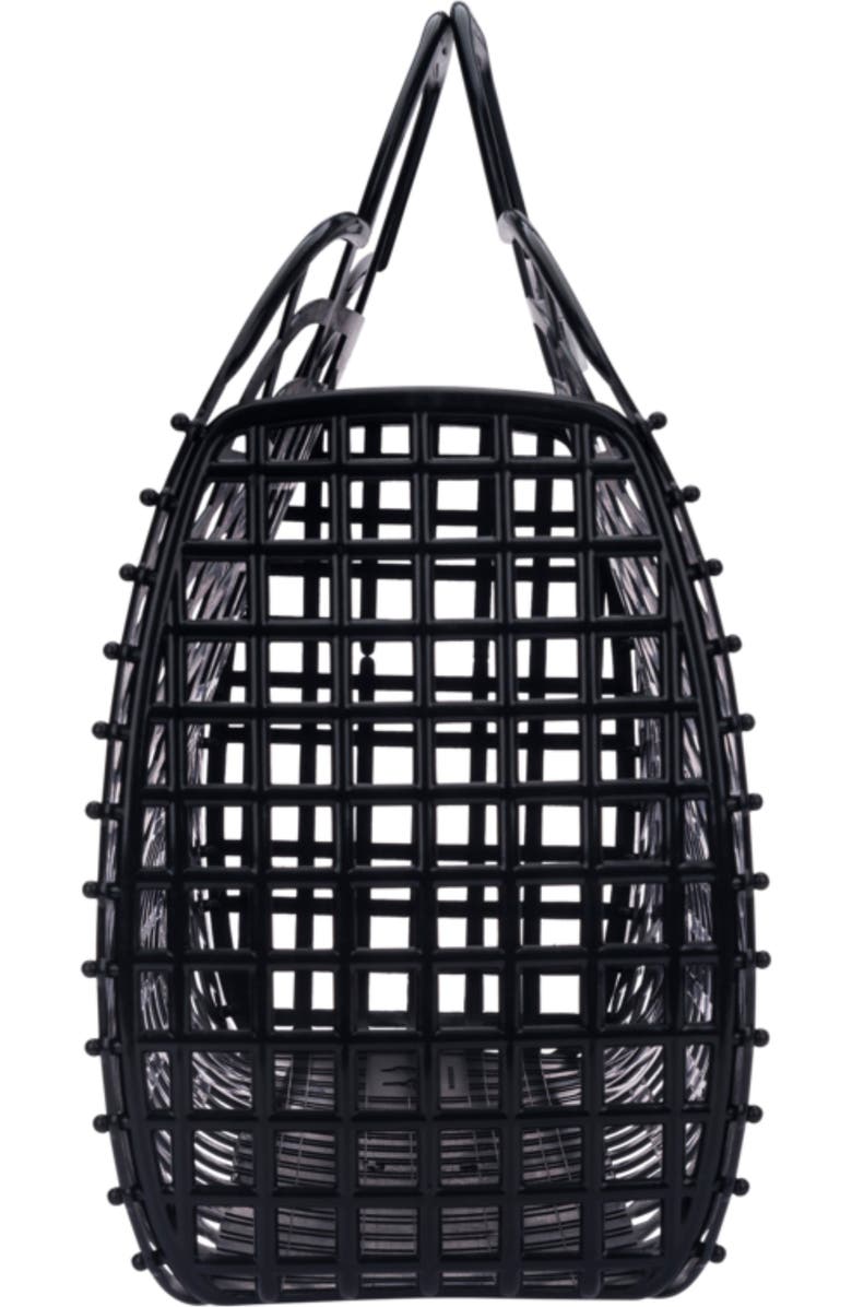 Melissa Refraction II Bag, Alternate, color, Black/ Black