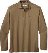 Tommy Bahama Vintage Vines Long Sleeve Five O
Clock IslandZone® Piqué Polo