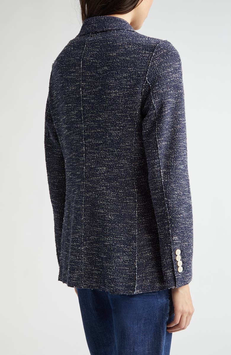 Eleventy Single Breasted Tweed Blazer, Alternate, color, 