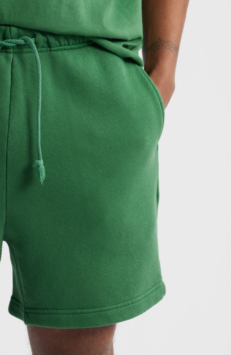 Elwood Core Organic Cotton Brushed Terry Sweat Shorts, Alternate, color, Vintage Forest