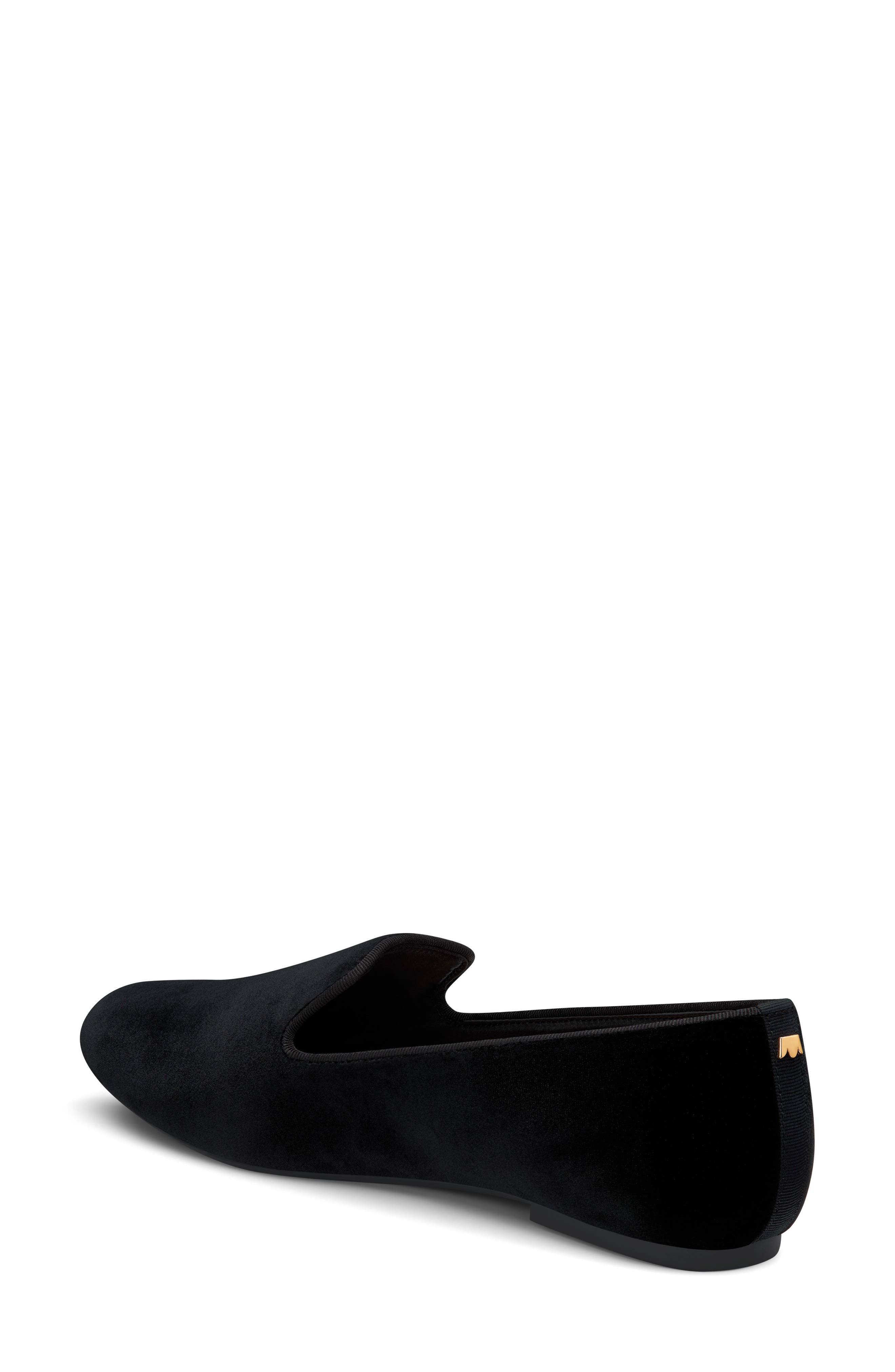 The Starling Loafer Velvet, Alternate, color, BLACK VELVET/ BLACK VELVET