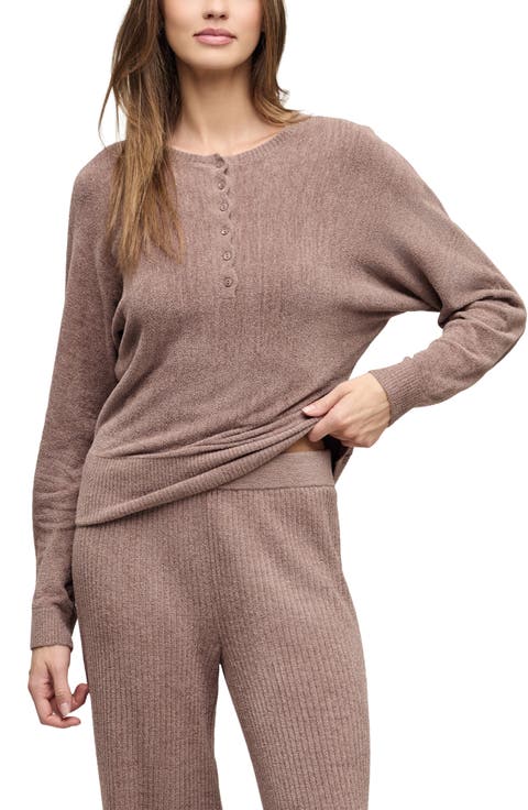 CozyChic Ultra Lite® Scallop Dolman Henley