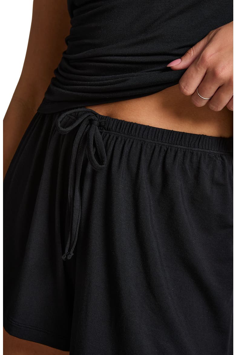 Pyjama Set Jersey, Alternate, color, Black