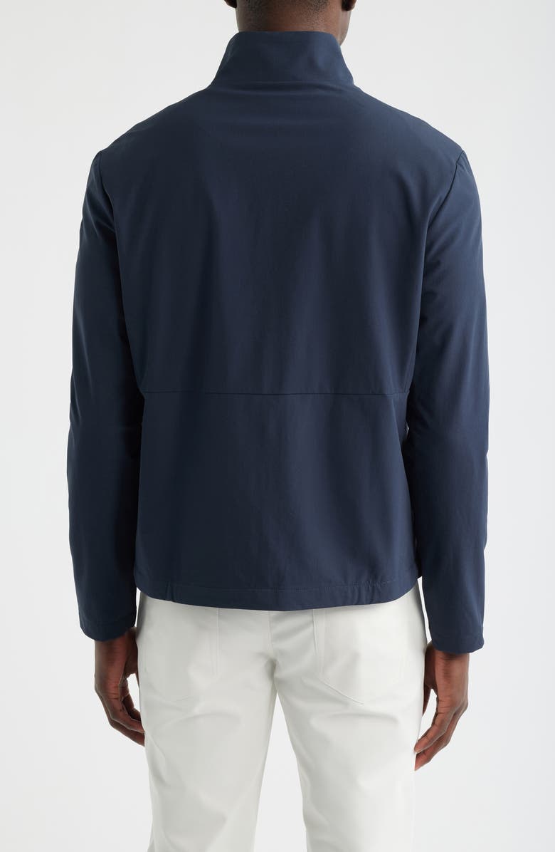 Scott Barber The Water Resistant Windbreaker, Alternate, color, Midnight