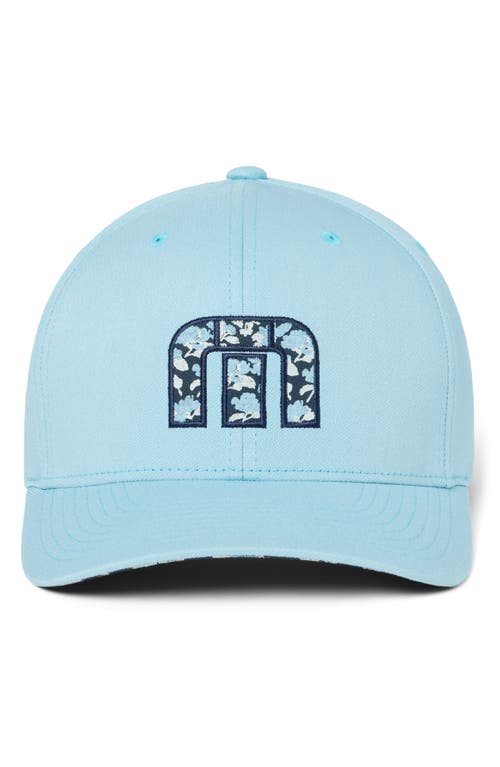 Travismathew Packing List Snapback Baseball Cap In Blue