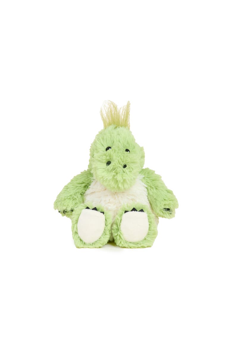 Warmies Dinosaur Junior Plush Toy, Alternate, color, Green