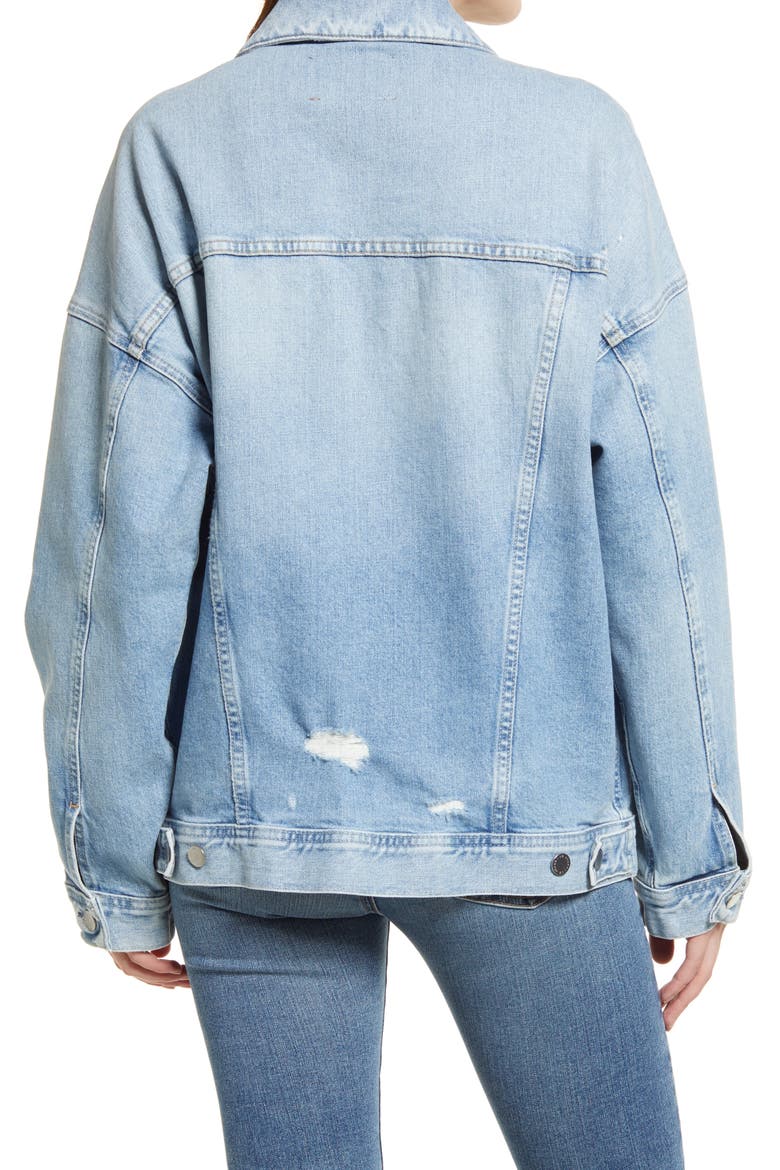 Kendrix Denim Trucker Jacket, Alternate, color, 23 YEARS FACADE