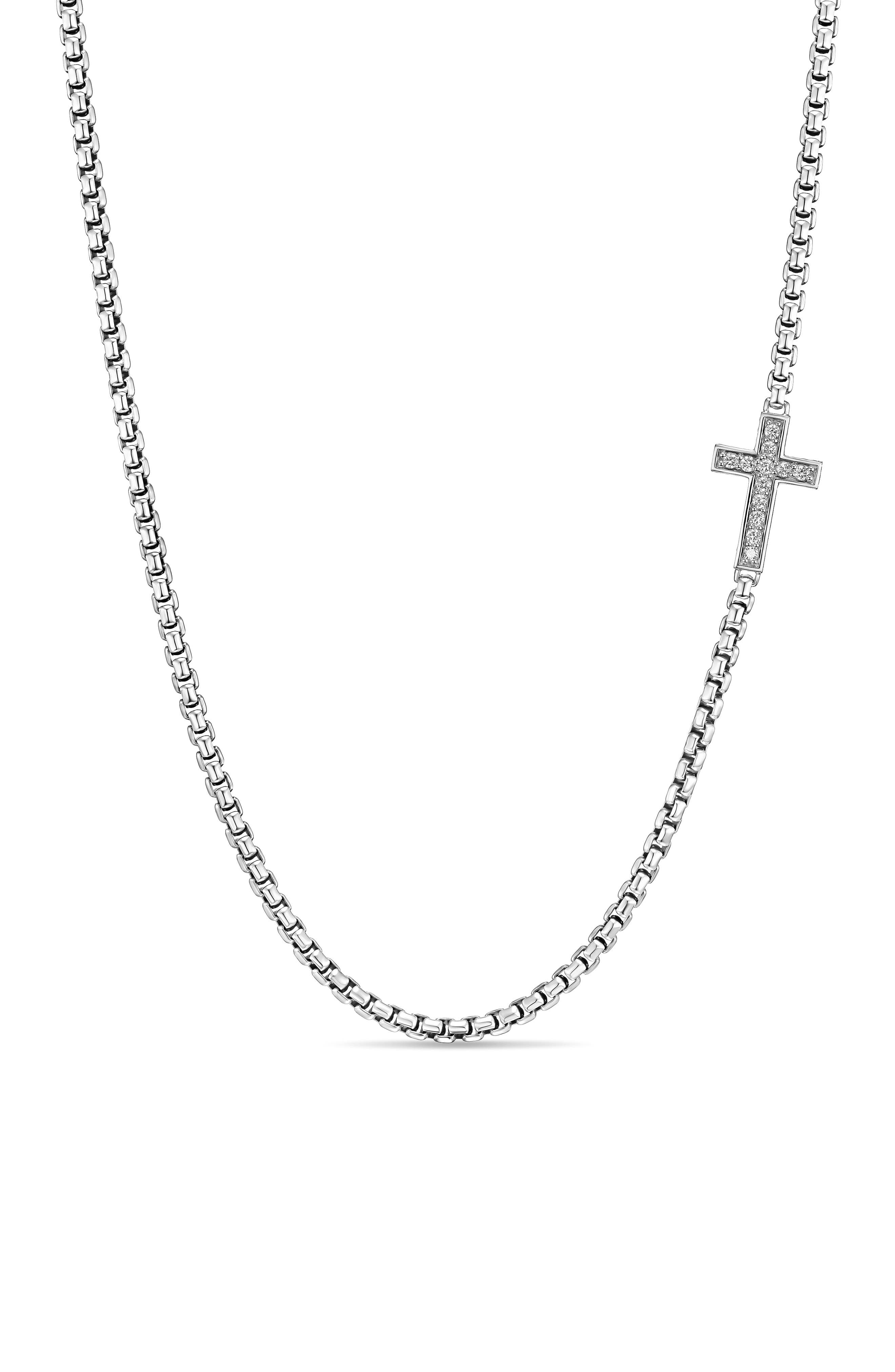 selected STERLING SILVER/WHITE DIAMOND