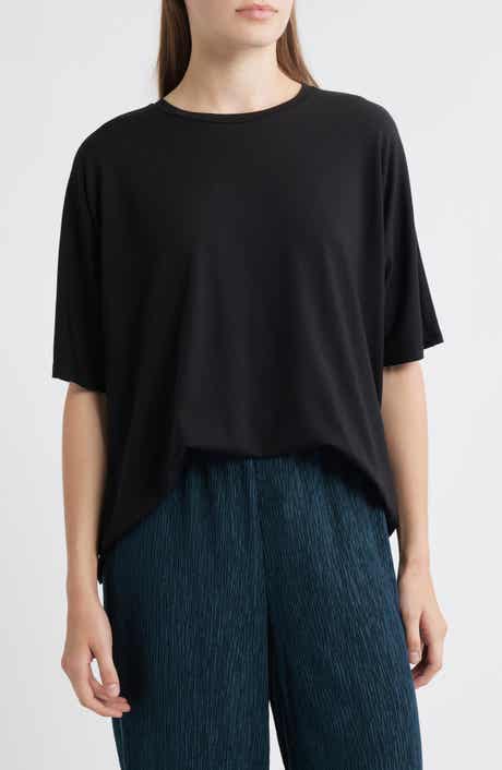 Eileen Fisher Boxy Crewneck T-Shirt