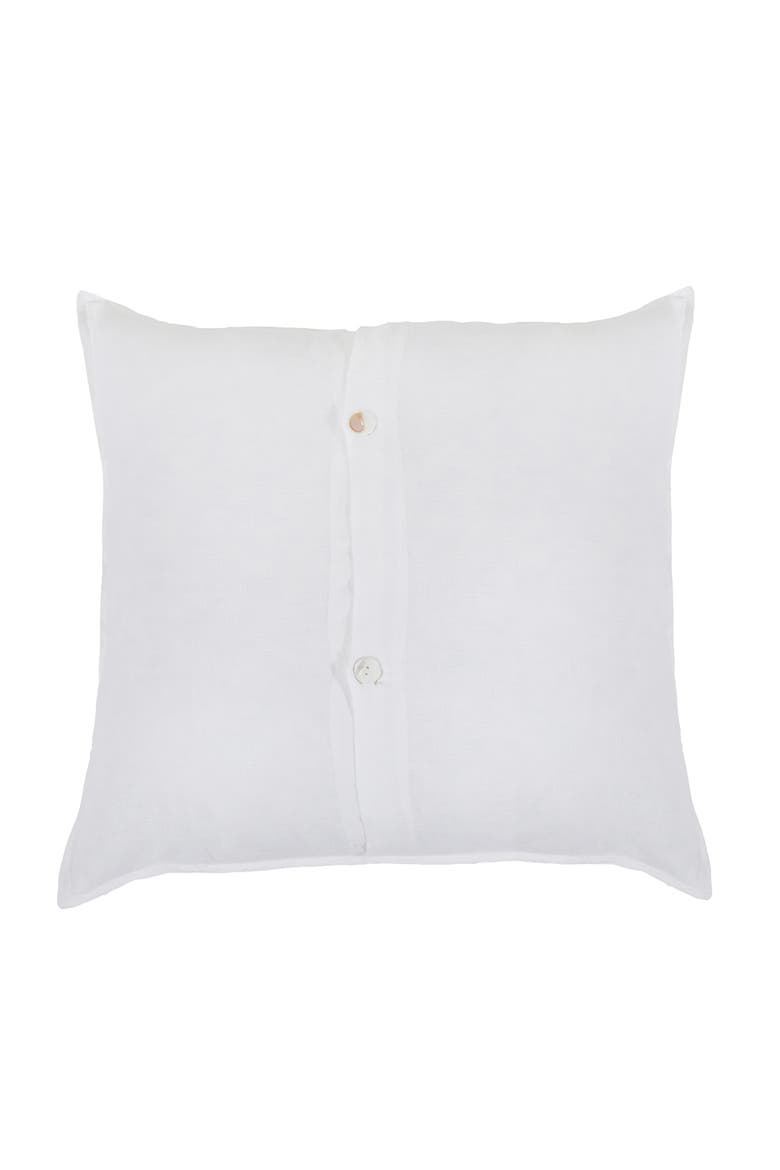 Parker Linen Sham Set, Alternate, color, WHITE