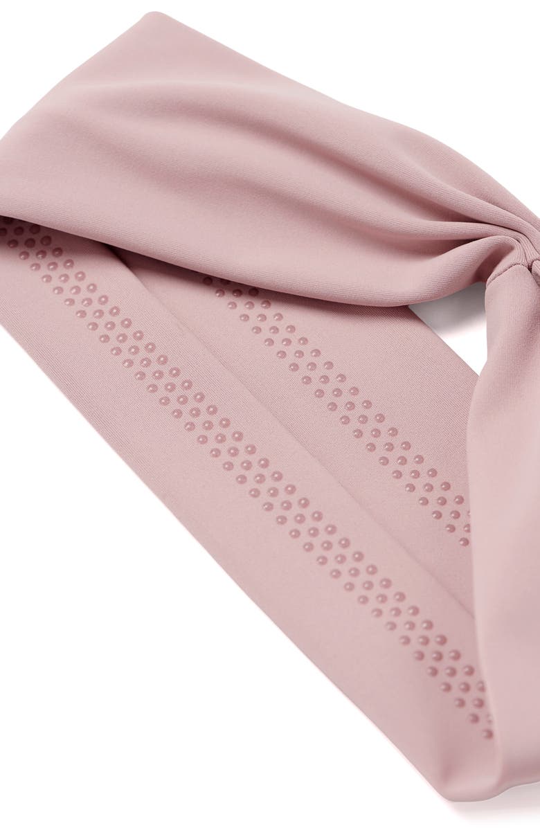 The Hair Edit Lotus Pleated Headband, Alternate, color, Pink