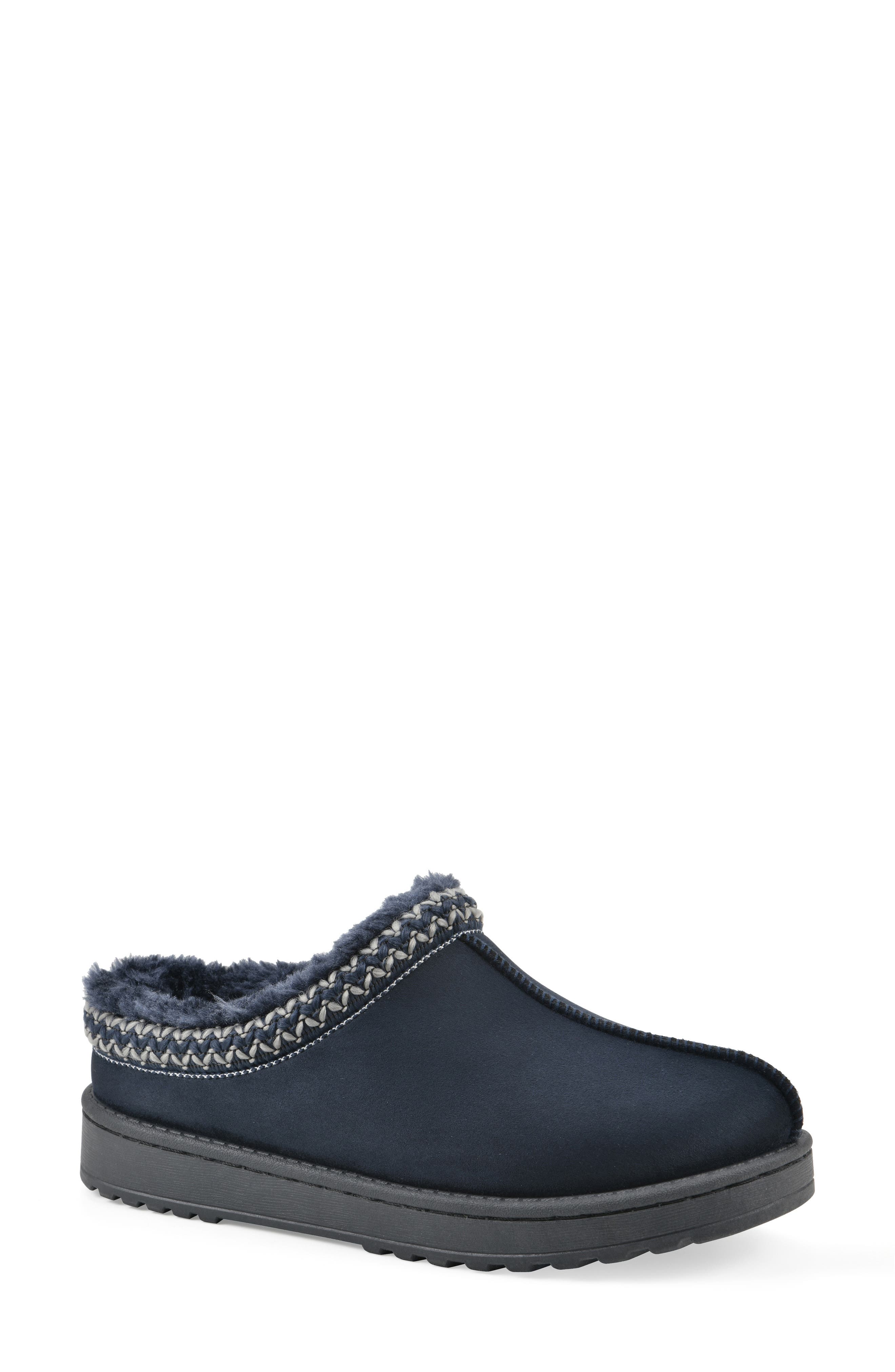 Icebin Faux Shearling Lined Clog Slipper