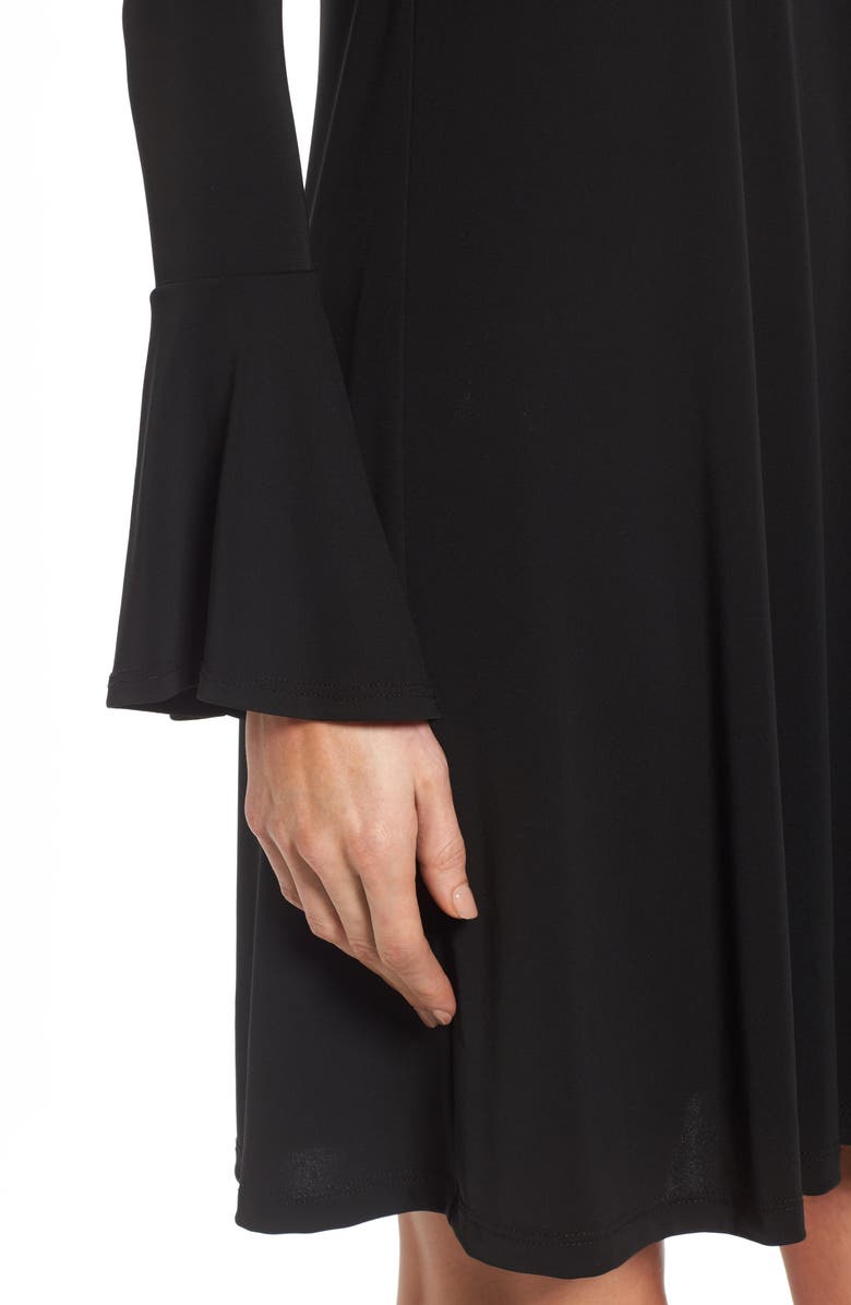 Karen Kane Taylor Flare Sleeve A-Line Dress, Alternate, color, 