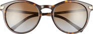 Michael Kors 53mm Polarized Round Sunglasses